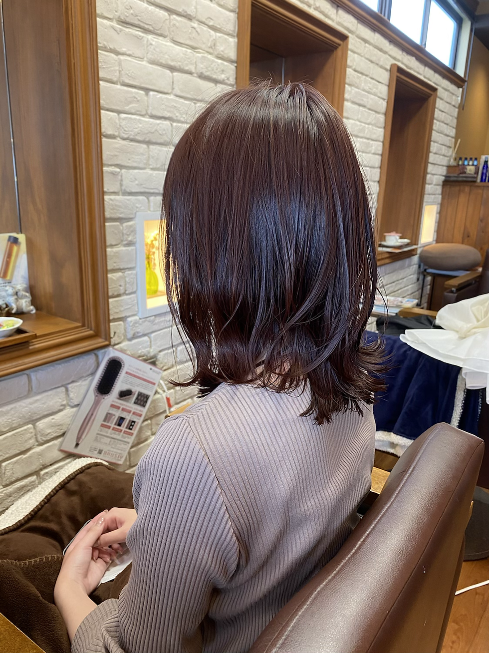 ピンク ヘアカラー ヘアスタイル