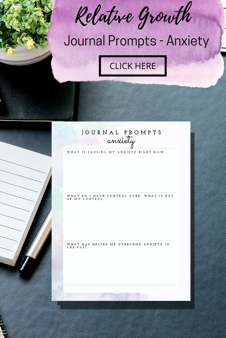 FREE PRINTABLE | ANXIETY