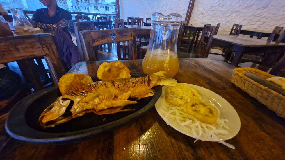 Traditional Colombian dish showcasing vibrant flavors and colors.