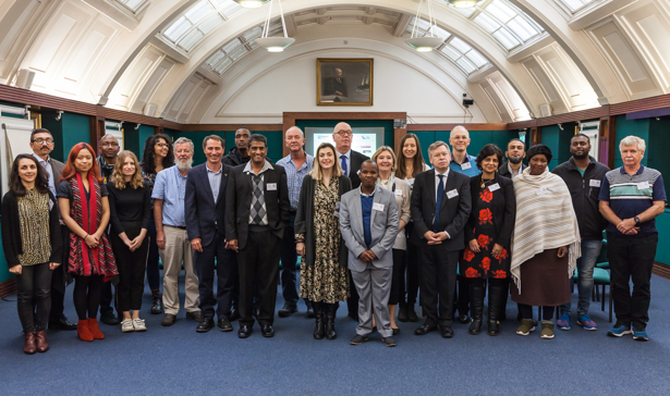 UK and South Africa team members together with some event participants.
