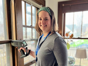 On the job with lead risk assessor Kelly Koch