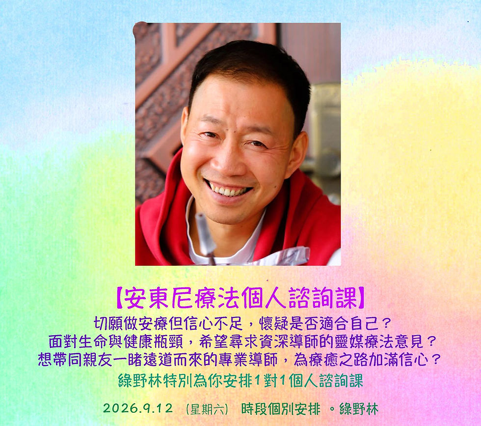 安東尼療法個人諮詢課