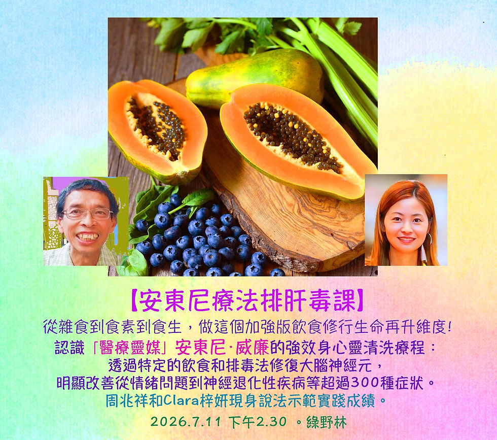 安東尼療法排肝毒課
