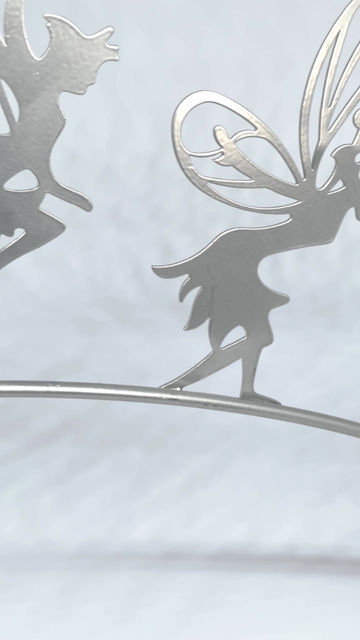 Thumbnail:  "Dancing Fairies Metal Garden Ornament"
