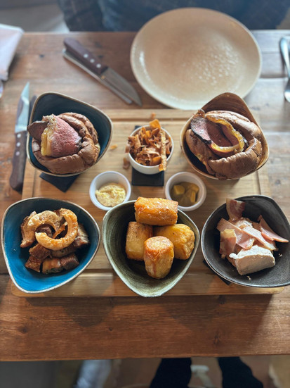 Sunday lunch platter