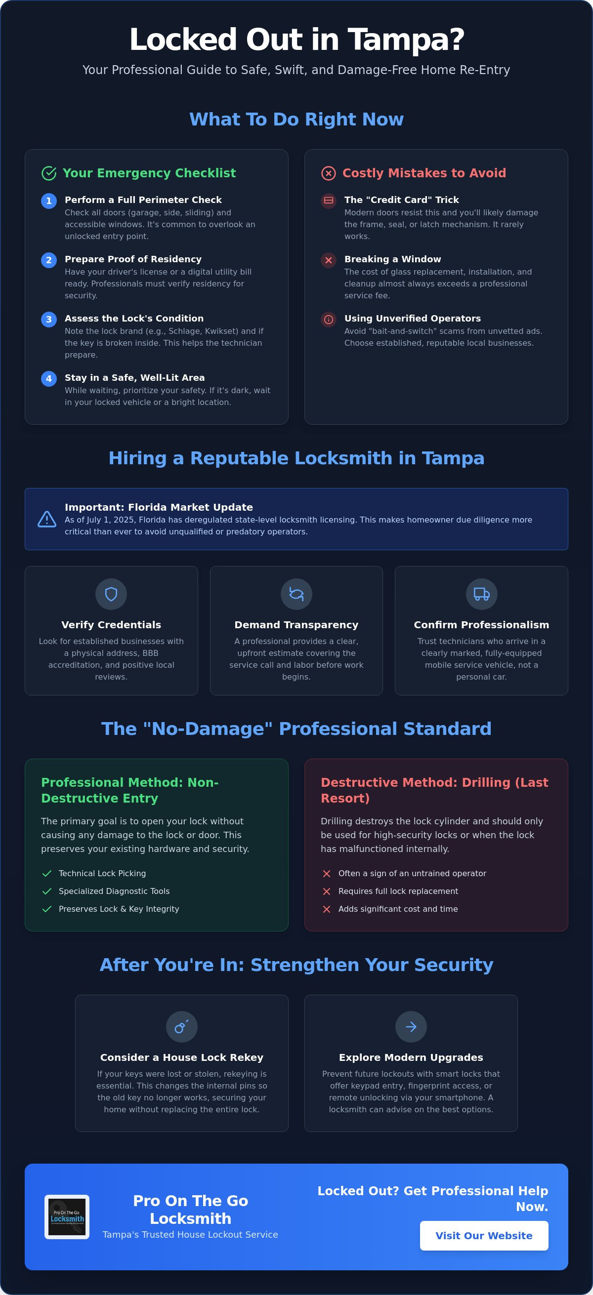 House lockout service Tampa