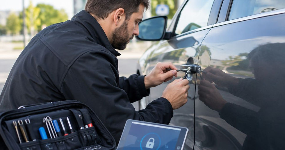 How long does it take for a locksmith to unlock a car?