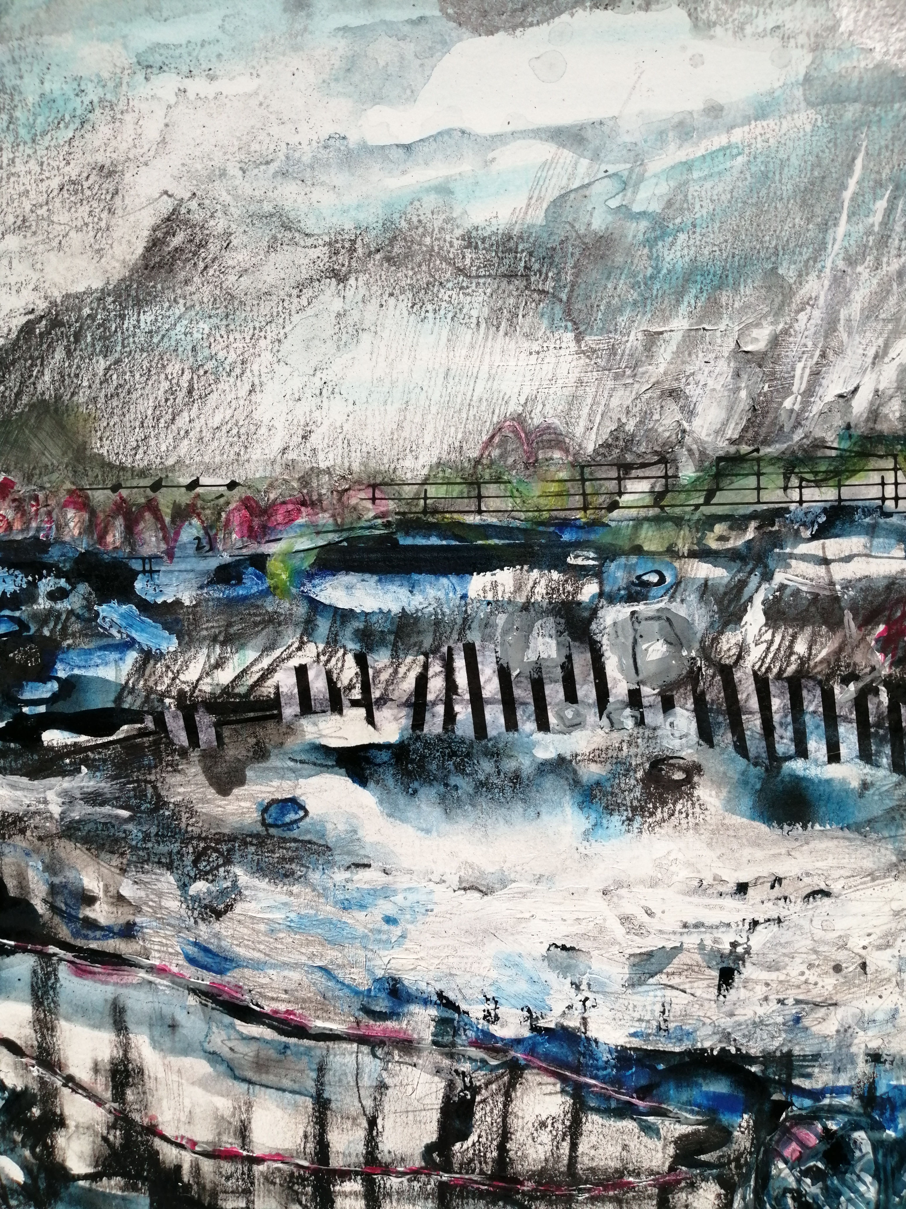 Harbour melody Large card