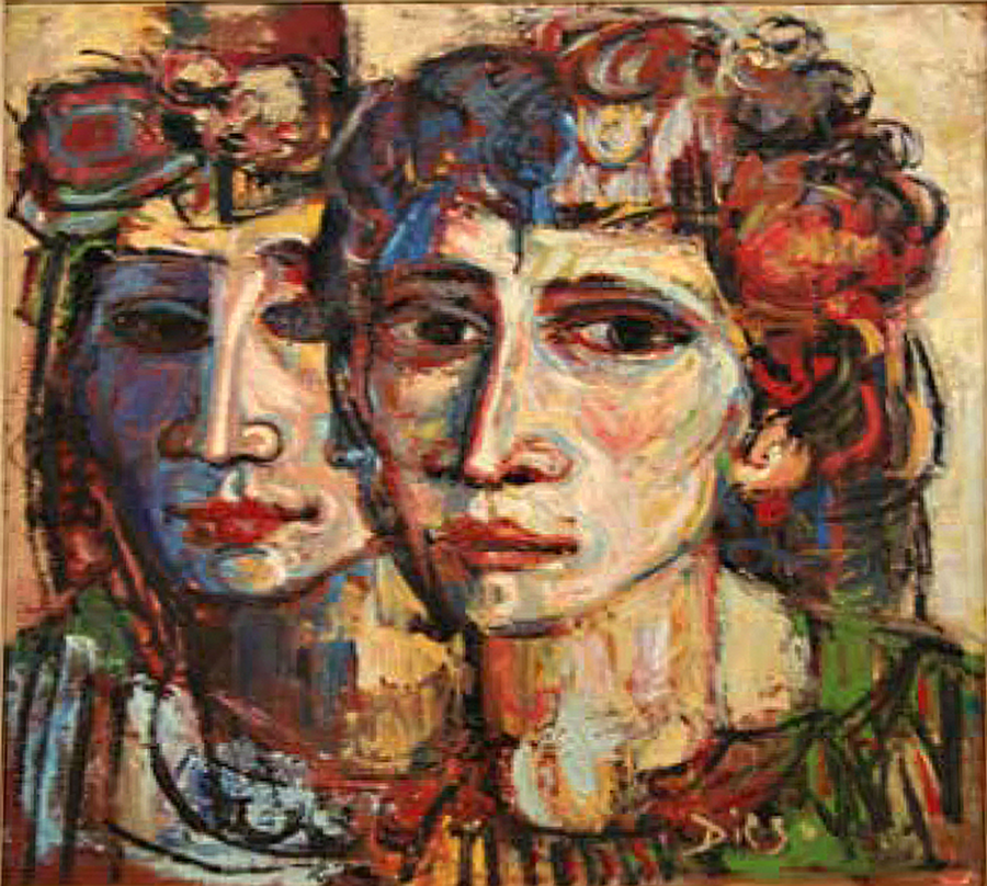 Le due Donne by Antonio Diego Voci