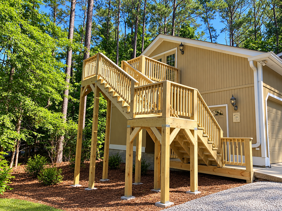 Finishe project deck rebuild