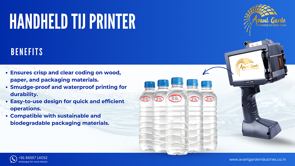 MRP printer on bottles