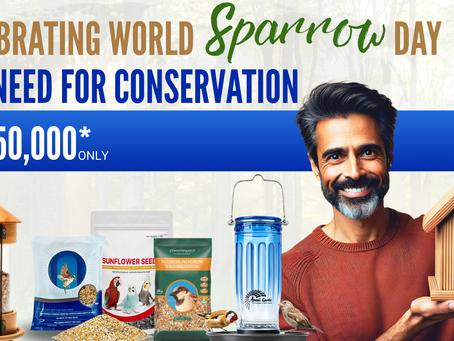 Bird food packaging
