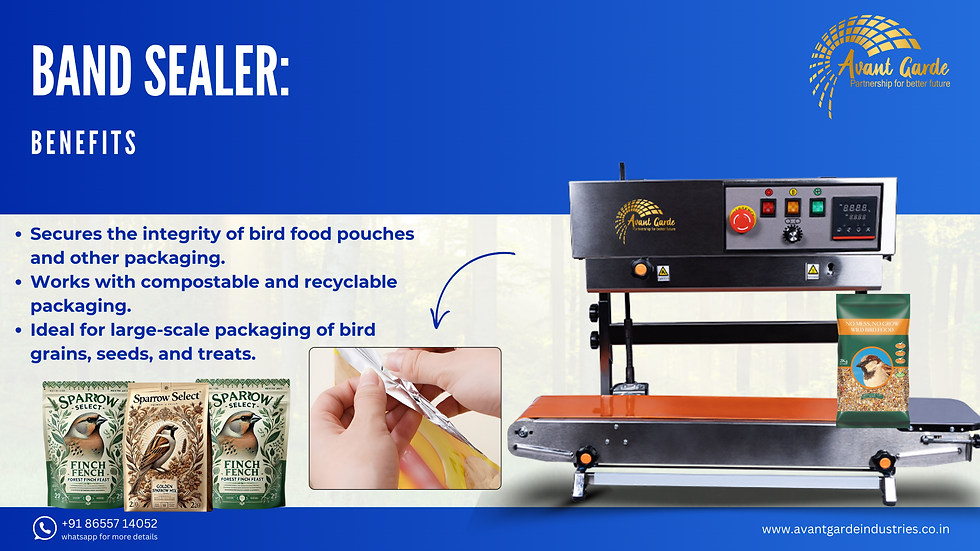 food packet sealing machine