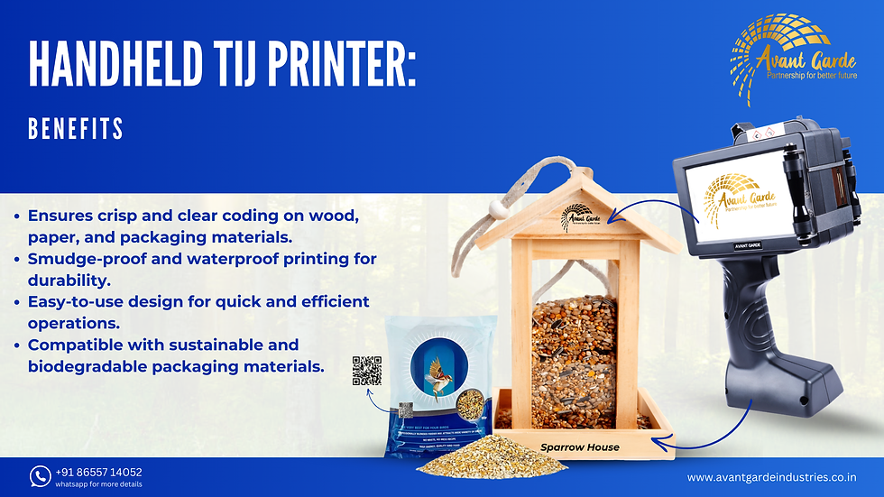 MRP printing on bird food packet