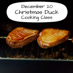 Christmas Duck Cooking Class