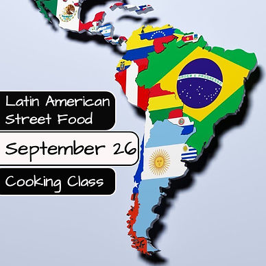 Latin American Street Food Cooking Class