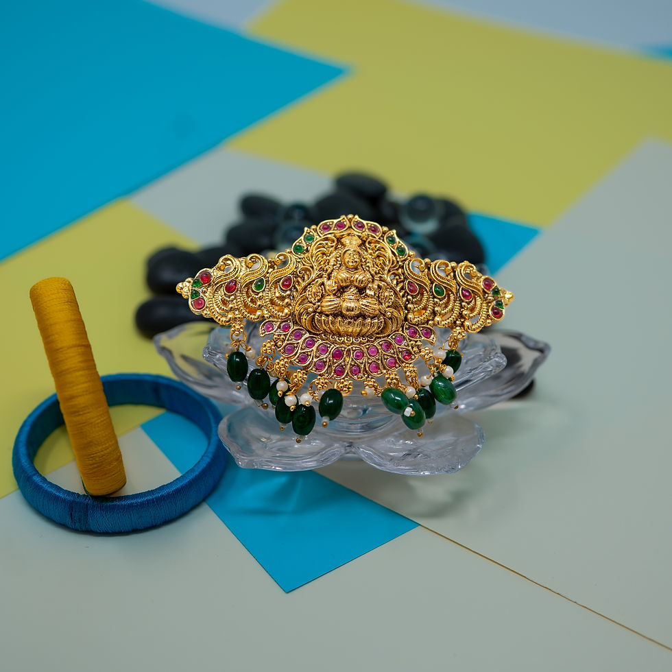 Matte finished Lakshmi Hair Clip