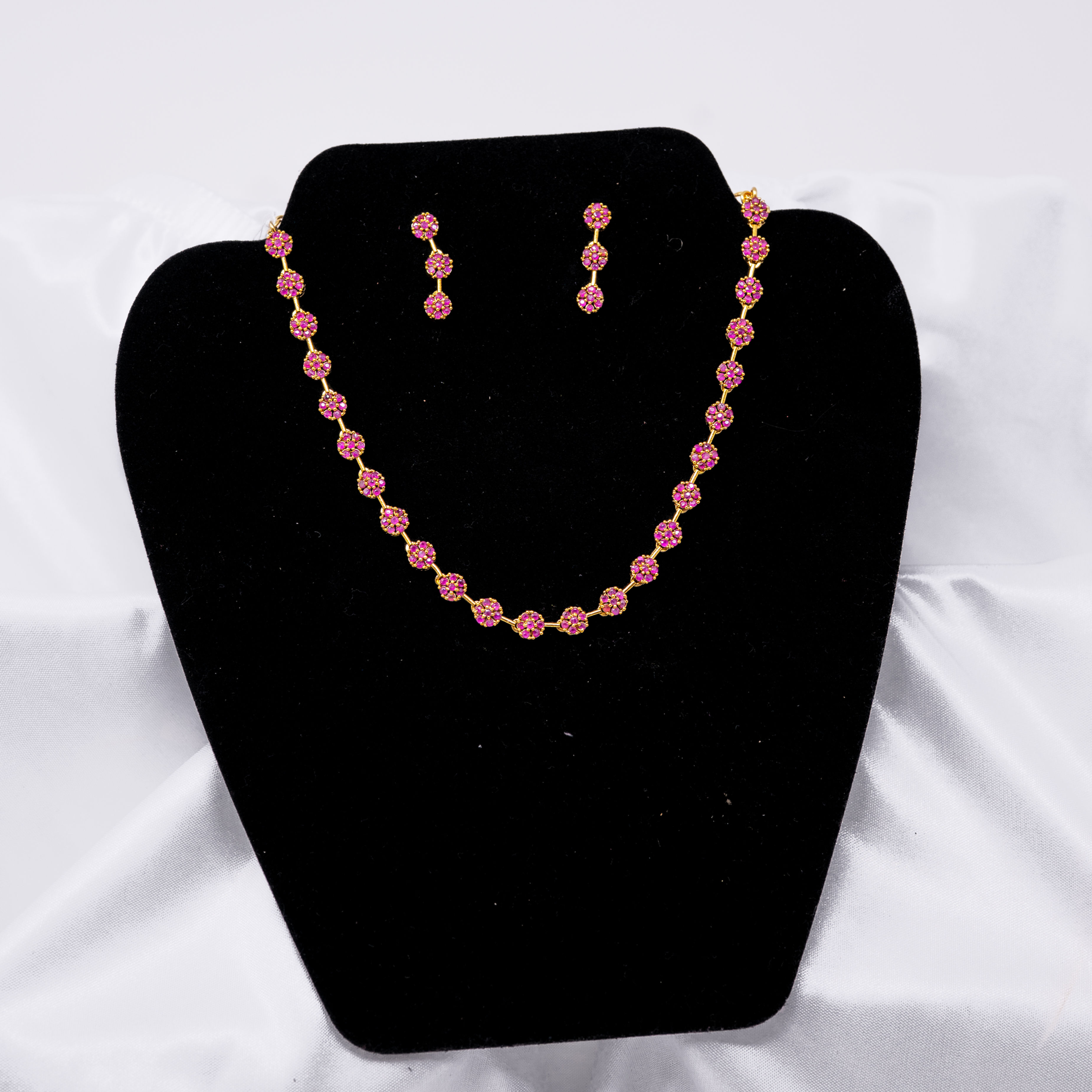 Ruby Stone Statement Choker