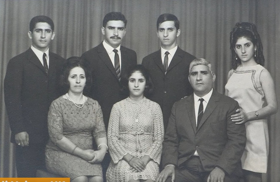 Azoury Attar: Azoury's family. 1967