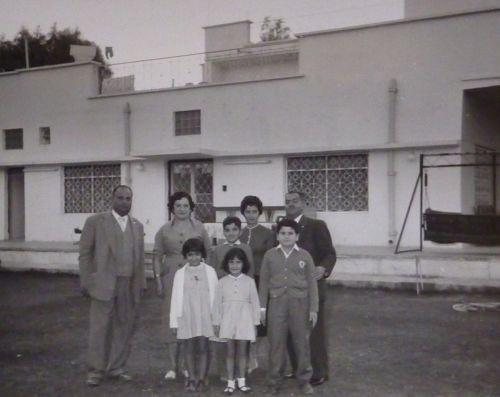 Sami Zubaida: Sami's family on his birthday. 1959
