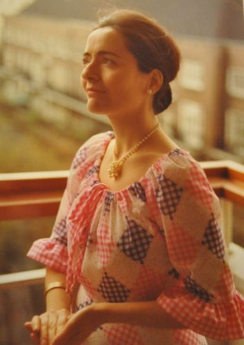 Julian Sofaer: Julian's wife Ava on their wedding day. 1952