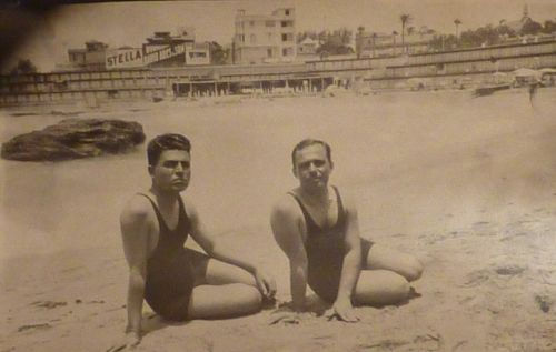 Jack Tamman: Jack's father on holidays. Alexandria, 1930s