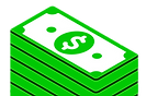 Stacked dollar bills representing practice revenue