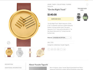 On the Right Track Watch was published from Projectswatches site!