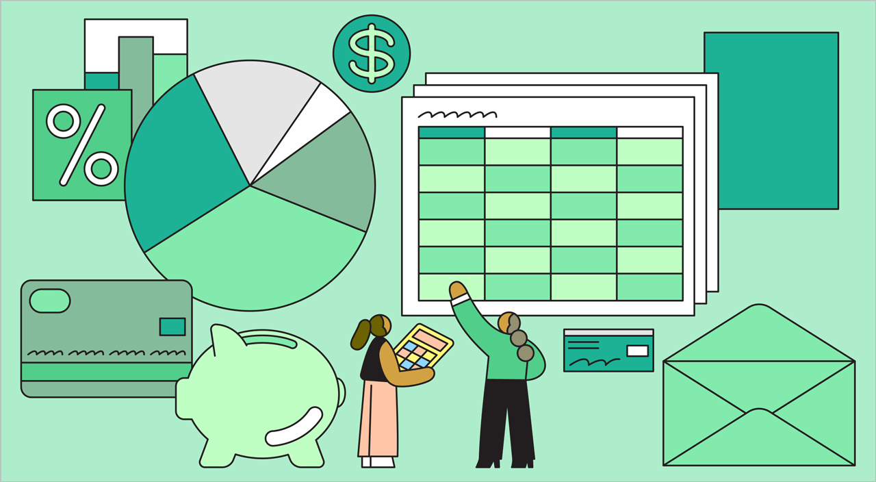 Mobile and desktop views of The Budget App Ai expense tracking interface