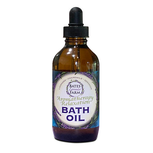 Aromatherapy Relaxation Bath Oil Bates Lavender Farm