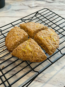 Sugar-Crusted Orange Scones with The Sweet One
