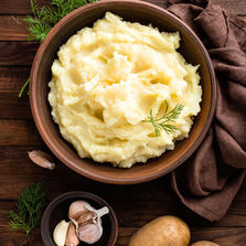 Creamy Mashed Potatoes Featuring Vegetable Bliss Seasoning