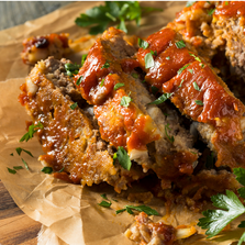 Smoked Cheddar Meatloaf with Applewood Smoked Bacon