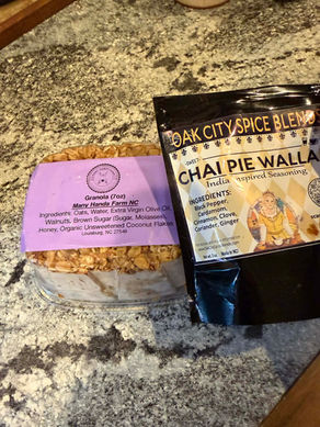 Sweet Potato & Carrot Casserole with Chai Pie Wallah
