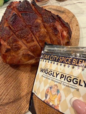 From the Spicekeeper’s Cottage - Coca-Cola Mustard-Crusted Holiday Ham