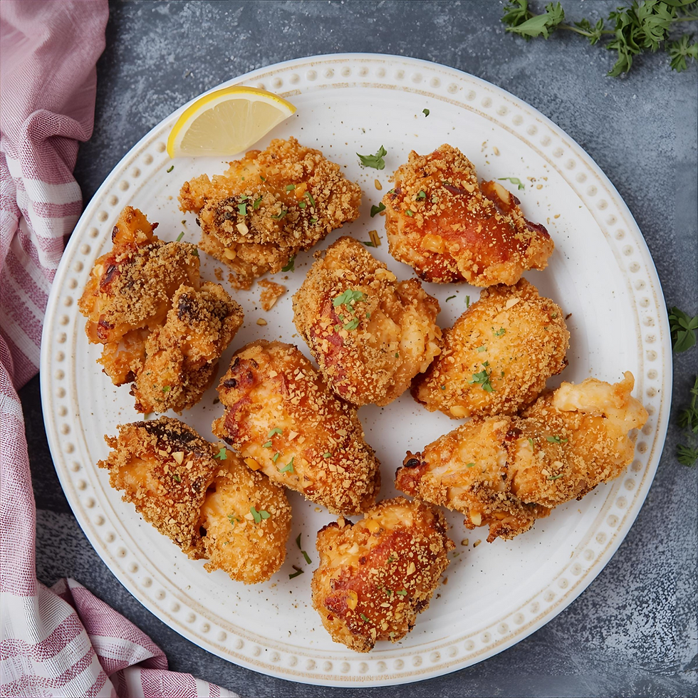 Crispy Chicken Bites with The Cohort seasoning
