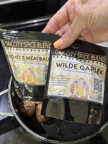 Meatballs in Wilde Garlek Sauce