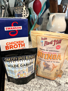 Elevated Wilde Garlek Quinoa