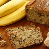 5-star Banana Bread with 3 optional seasoning