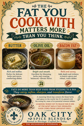 *Choosing the Right Fat for Herbs and Spices