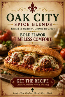 Comfort food begins with simple ingredients and thoughtful technique. Blooming herbs directly into the marinara creates a richer, more flavorful sauce that turns a classic meatball sub into a meal worth gathering around.