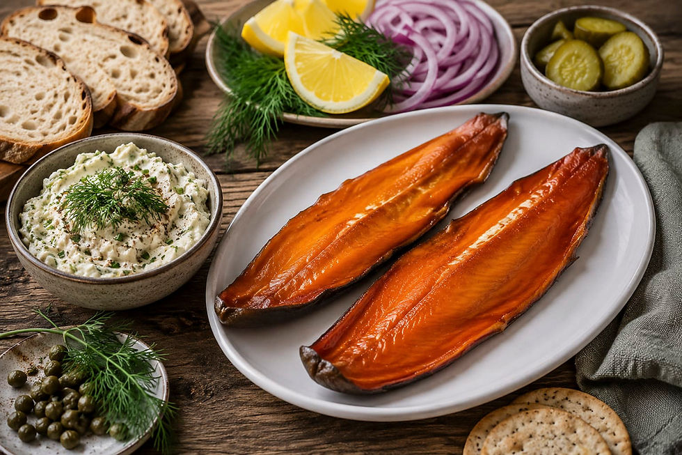 Smoked trout is one of the most versatile ingredients you can keep on hand. Paired with fresh herbs, bright citrus, crusty bread, and a creamy spread, it transforms simple ingredients into an elegant meal with very little effort.