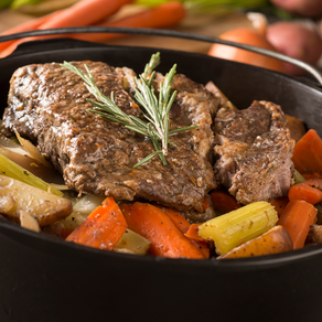 A Pot Roast Worth Writing Home About featuring French Countryside Seasoning.