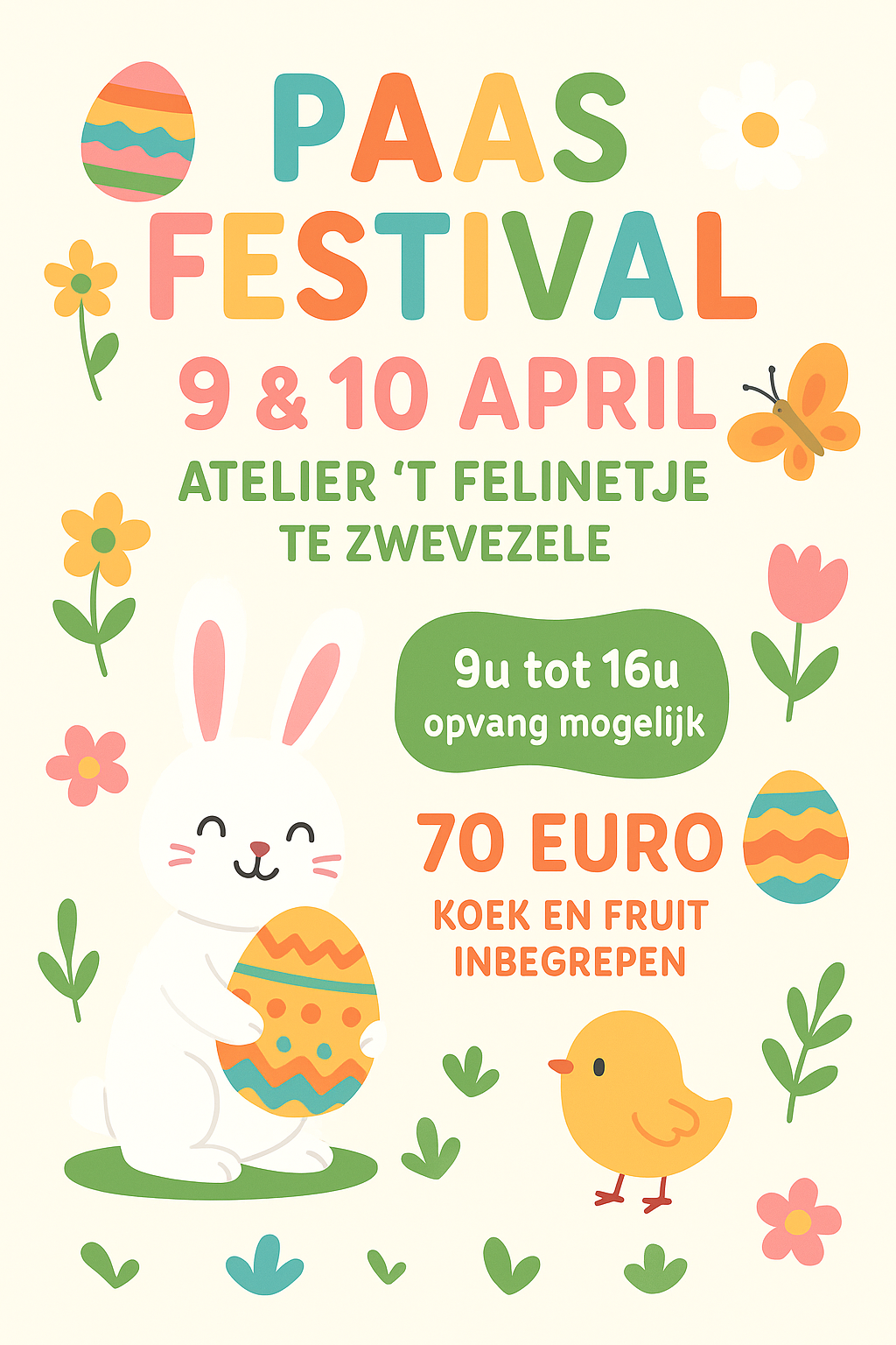 Paasfestival 9 en 10 april