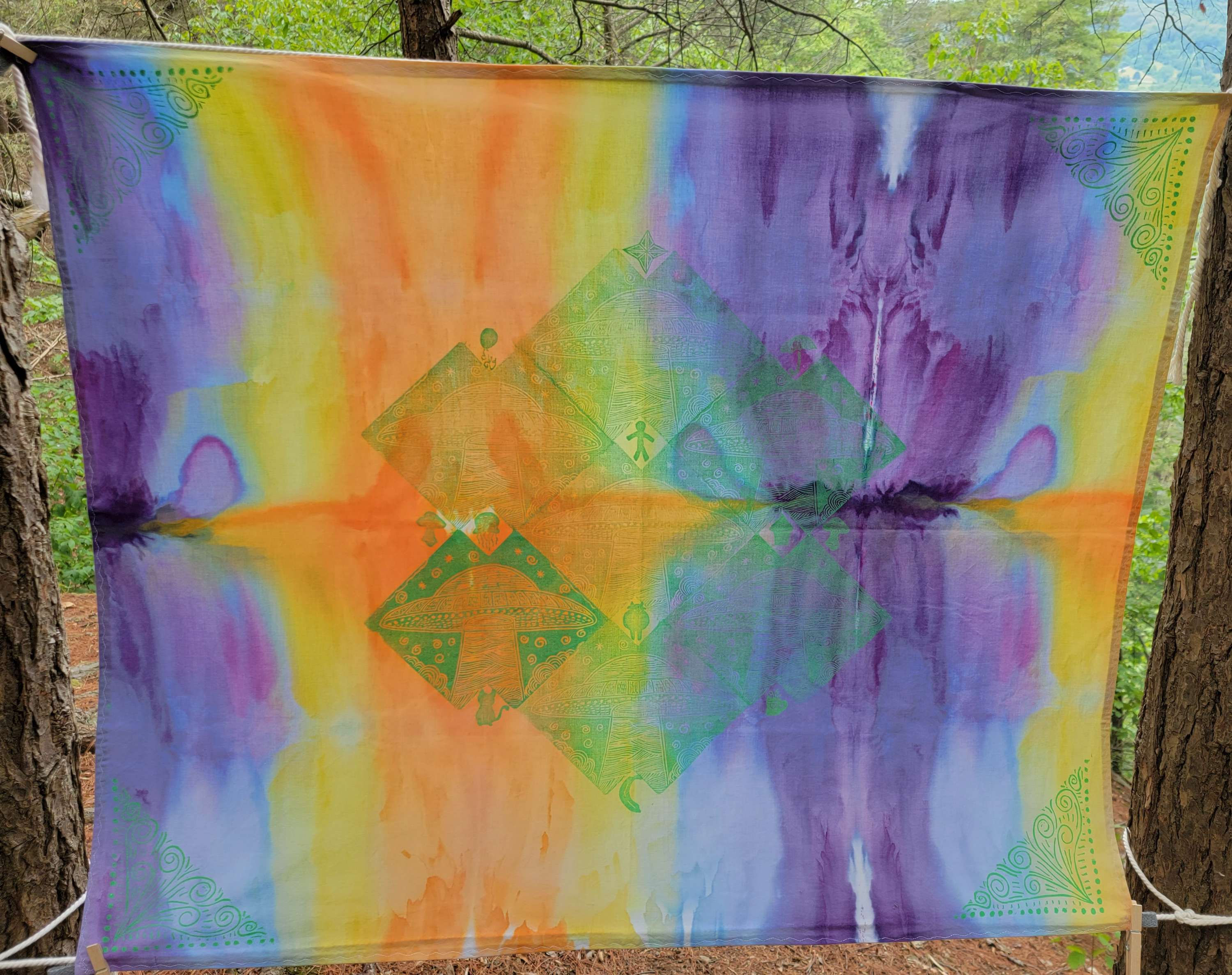 Alien Invasion Tapestry - Secret Invasion