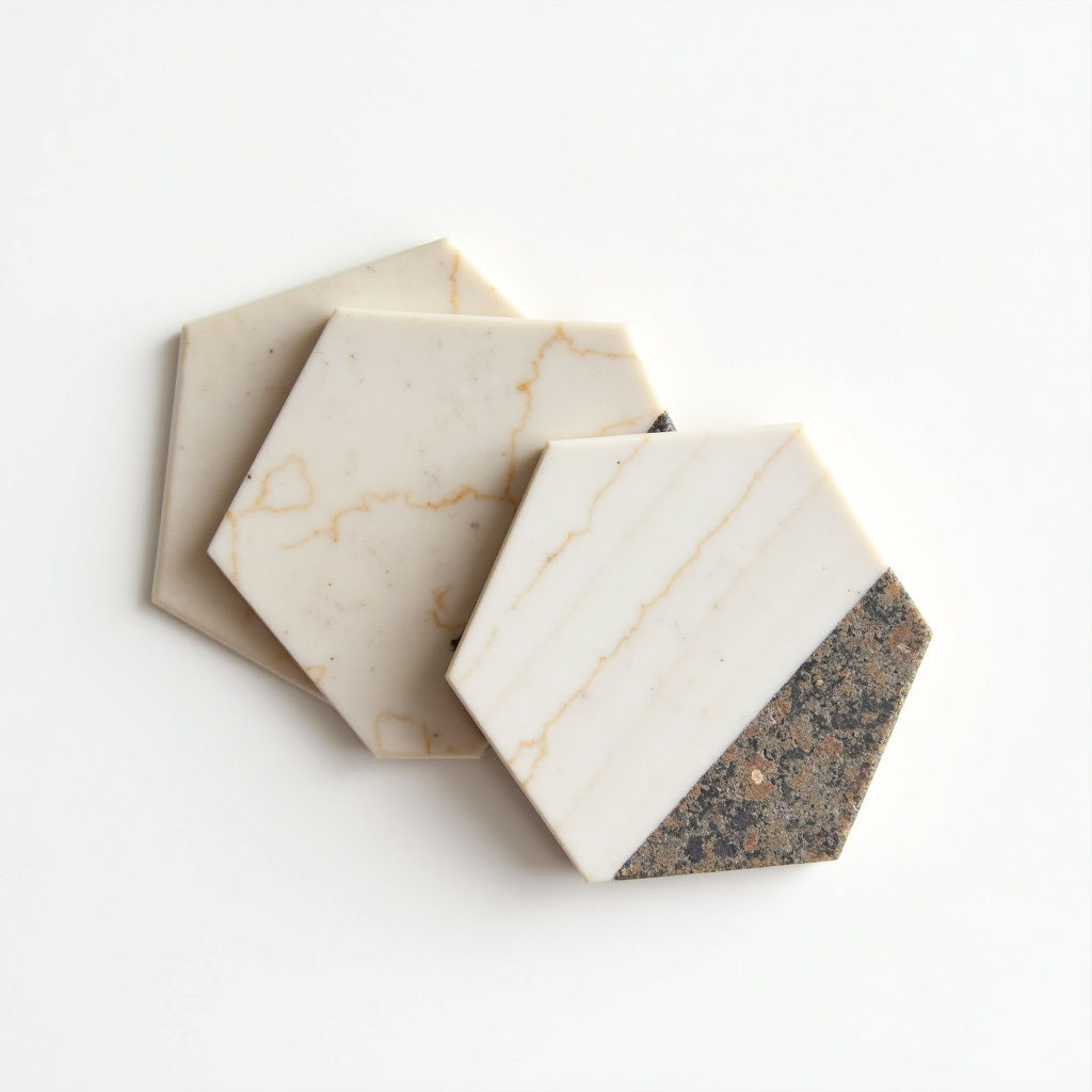 Geometric Coaster Set