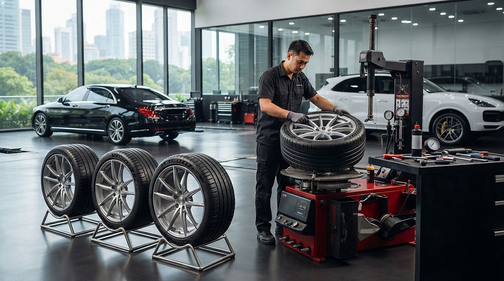 Match the Rims with the Right Tyres