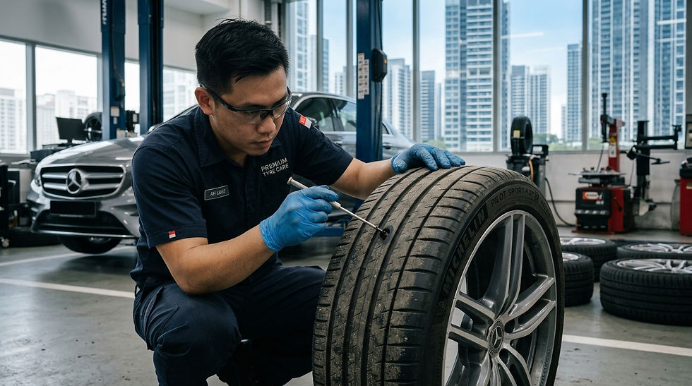 Can a Flat Tyre Be Repaired?