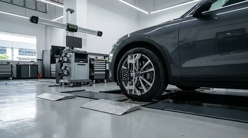 What Happens During a Wheel Alignment Check