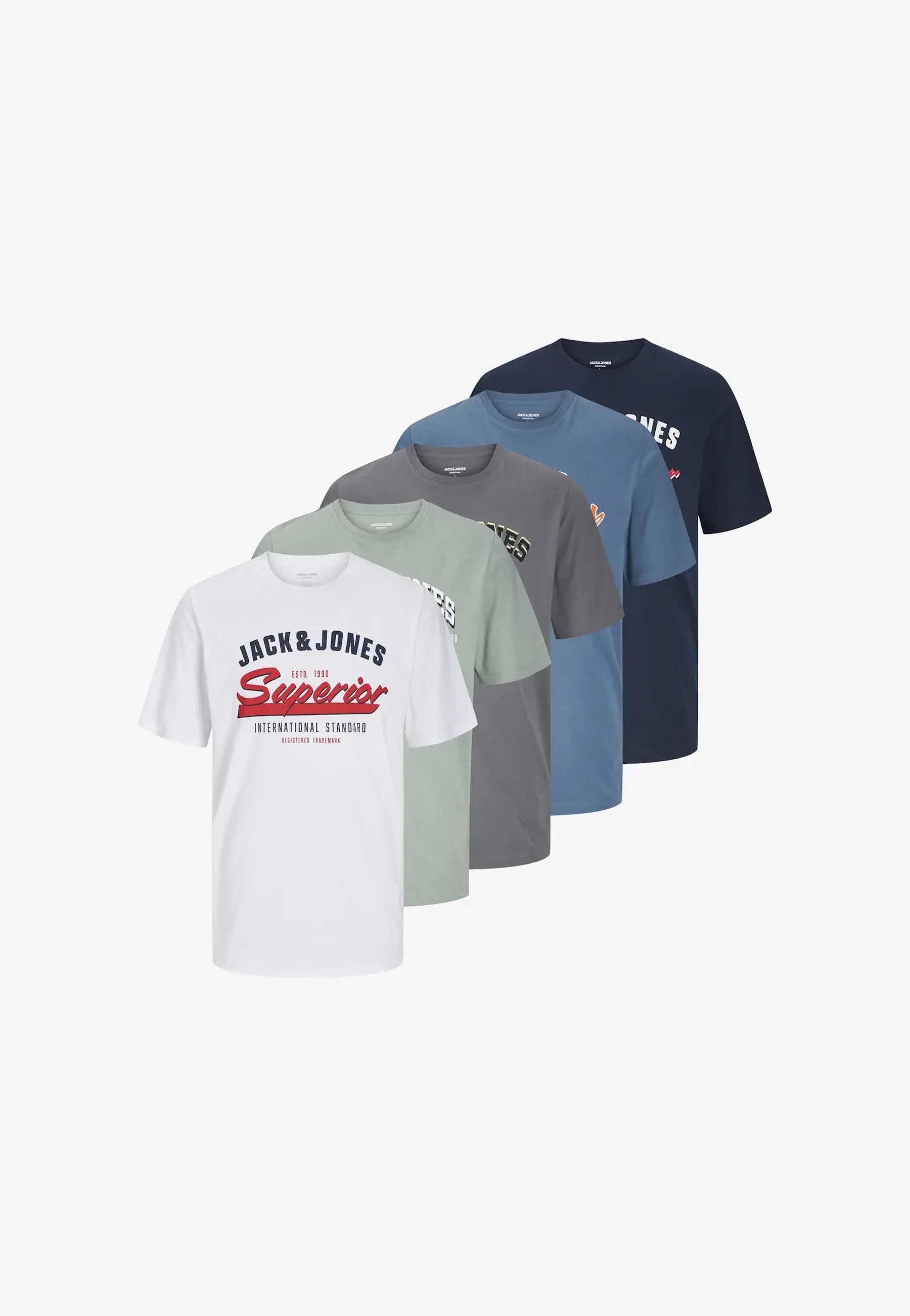 JJELOGO TEE O NECK  Print T-shirt